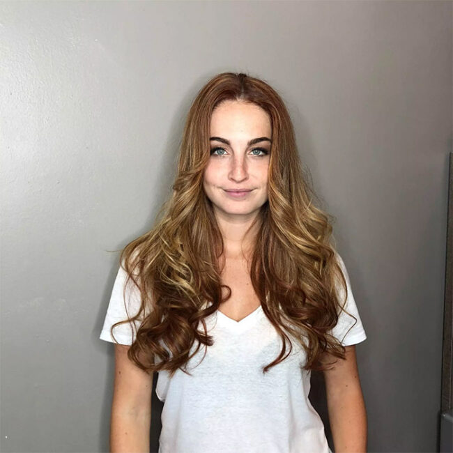 Luxury consultation for custom hair extensions