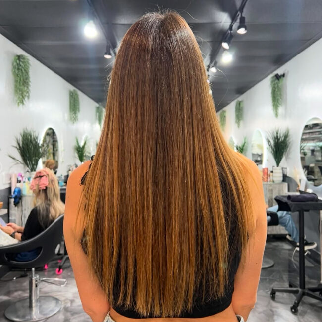 Interior of MaVo Hair Lounge salon